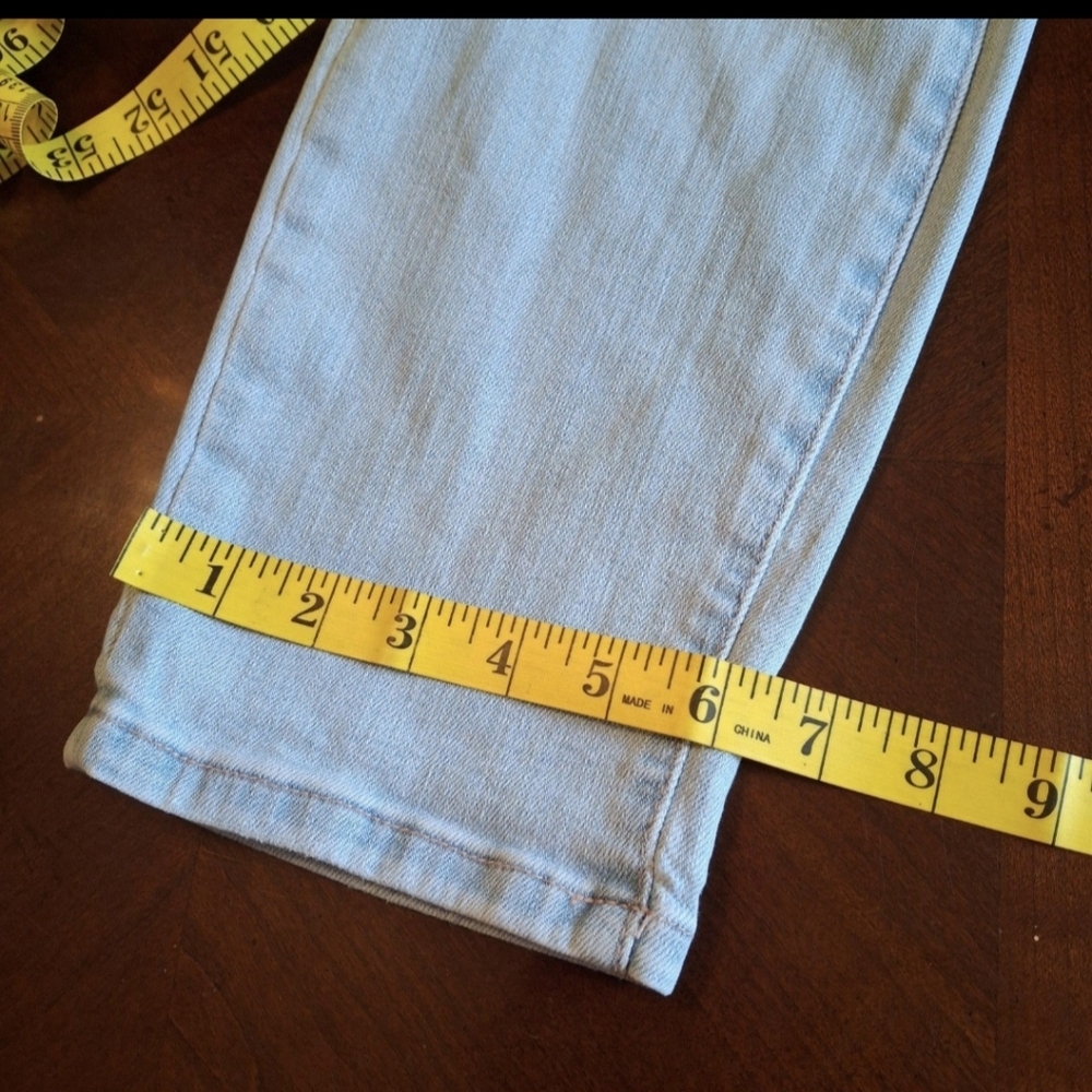 Judy Blue Jeans Boyfriend Fit Distressed Stretch Blue Jeans Women Size 9/29 - Picture 15 of 16